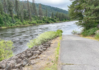 Orofino Idaho RV Park Boat Ramp