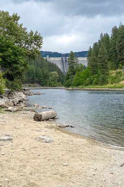 Dworshak Reservoir Orofino Idaho RV Parks